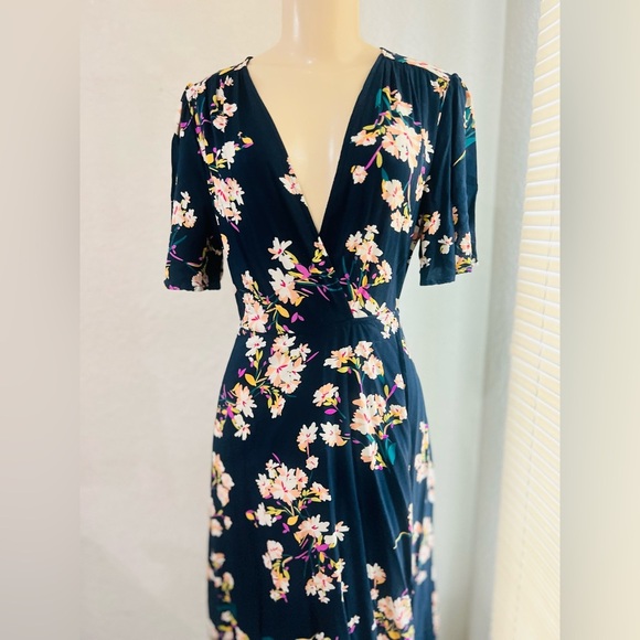 COTTON CANDY FLORAL PRINT DRESS SIZE L GREAT CONDITION - Picture 7 of 14